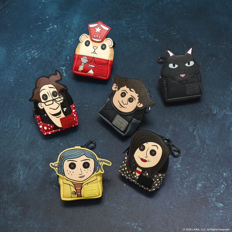 Coraline Cosplay Mystery Mini Backpack Keychain Charm, , hi-res view 2